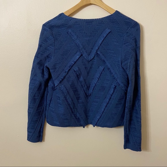CHICO’S Macie Cardigan Blue 0 Small - Picture 6 of 7